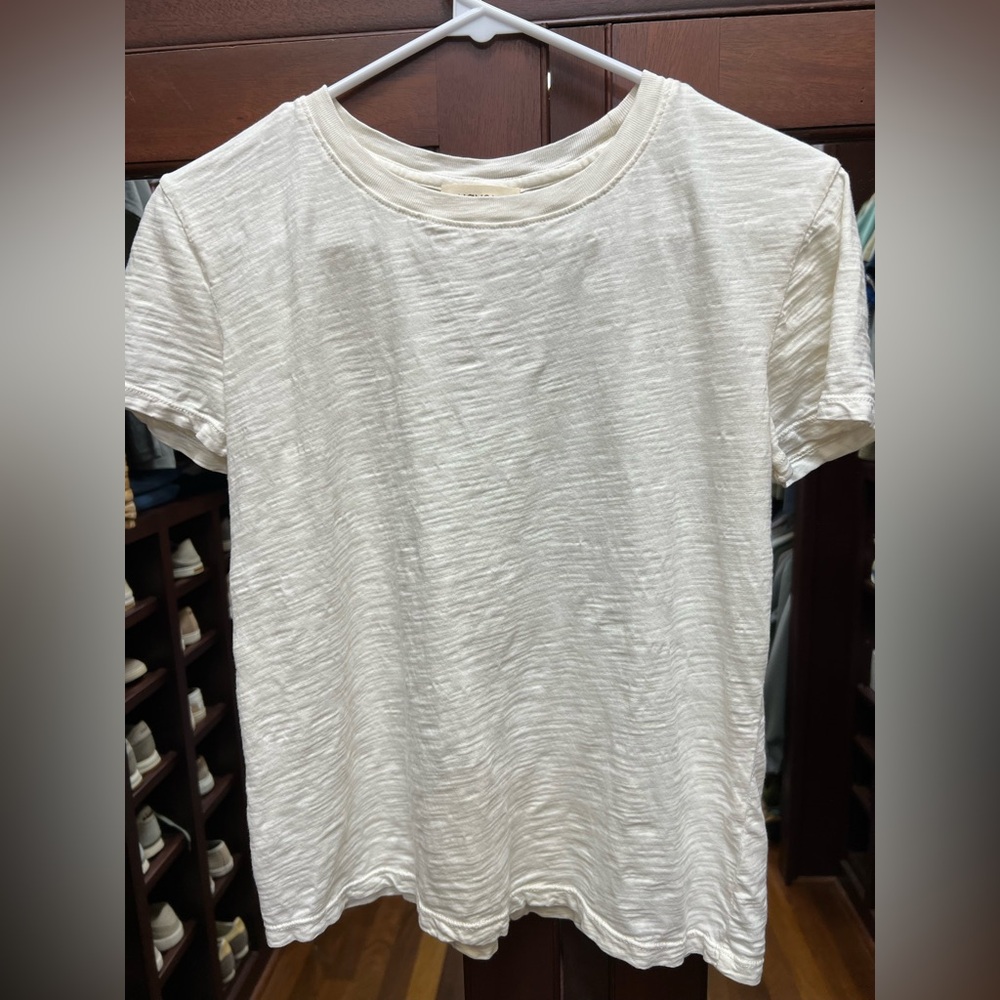 Haven Well Within XS Cream Slub Textured Tee - Picture 5 of 5